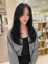 マージュ ギンザ(marju GINZA)&nbsp;銀座/レイヤーカット　ロングレイヤー　顔周りカット