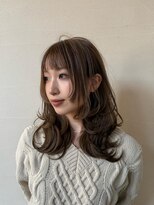 ハウリーヘアアンドスパ(HAURY hair&spa)&nbsp;ハッシュカット×ナチュラルベージュ