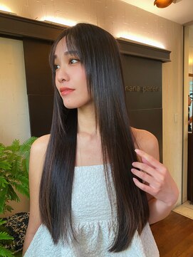 ナナナ パレナ 宝塚店(nanana parena) 新ミネラル×縮毛矯正で叶える極上ストレート