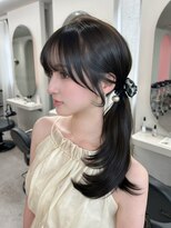 リッカ(LICCA)&nbsp;〔LICCA AMANE〕結んで盛れる顔まわり　割れない前クロスパーマ