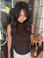 エンドット(en.)&nbsp;ラベンダーグレージュ×韓国風レイヤー