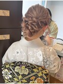 着物に似合う上品まとめ髪