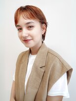 バサ 新所沢店(BASSA)&nbsp;暖色カラーと短め前髪のすっきりショート