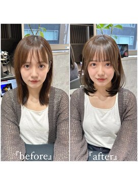 エトワ 新宿店(ETOWA) ２０代３０代４０代◎髪質改善韓国似合わせ小顔カット