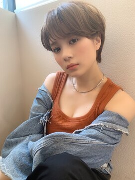 マリアバイアフロート(Maria by AFLOAT) 【山田】アフロート　小顔ひし形丸みショートマッシュ