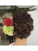 ヘアアンドケア エジェリラボ(hair&care egerie lab)&nbsp;和装アレンジegerieスタイル