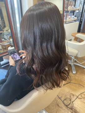 ヘアー ライフ トゥルース(Hair Life truth) 《truth》インナーカラーpink×ベージュ