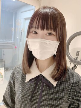 アルト(Alto) 小顔レイヤーストレートヘア 渋谷/原宿/明治神宮前/表参道