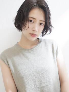 デイジー インデックスヘア 大島店(DAISY index hair) ★小顔オリーブカラーひし形シルエットセミウェットウェーブ