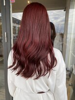 ヘアーデザイン ディードット(Hair design D.) ビビッドレッド