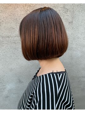 スイート ヘアデザイン(Suite HAIR DESIGN) 大人かわいい☆小顔リップライン丸みぱっつんボブ