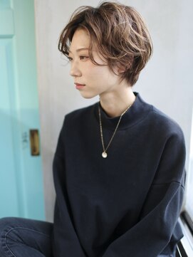 バース(BIRTH) 天神【BIRTH】ナチュラルアッシュ×ウエーブマッシュショート