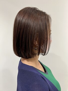 サルファ ヘアデザイン 名古屋 丸の内(S.ALPHA HAIR DESIGN) 耳かけボブ