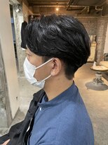 【roijir 表参道】大人センターパート×長めフェード