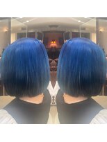 ヘアメイク アース ユーカリが丘店(HAIR & MAKE EARTH)&nbsp;ブルーカラー
