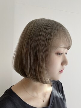 ウィクシーミミ 栄矢場町店(wixy mimi) 超可愛いハイトーンボブ♪