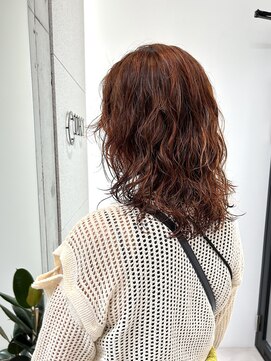 クーラアオヤマ(Cura Aoyama) 【ハイライト】ブリーチ毛でもパーマかけられます。
