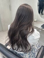 オニキス(ONYX)&nbsp;ラベンダーベージュ韓国レイヤーカット【chisato指名】