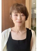 柔らかガーリーショート