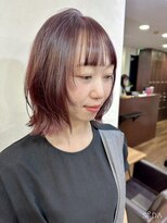 リコバイアフロート(riko by afloat)&nbsp;フェイスレイヤー/ボブレイヤー/くびれボブ//チェリーレッド