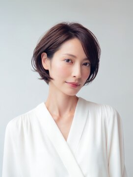 アモール 人形町店(amor) 重めシルエットのショートボブ