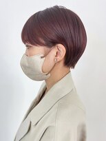 アイティーバイアルバム 松戸店(IT by ALBUM)&nbsp;レッドショート_エアリーロングピンクブラウン_ba471521