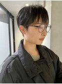 小顔ネビージュ/ボブルフ/黒髪/ワンレン/表参道