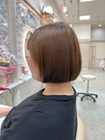 エル バイ ロンド 関(elle by Lond)&nbsp;[elle by lond]栗原　瑠世　艶感縮毛矯正×ボブ U