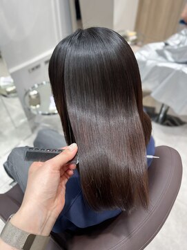 シュク 高円寺(SYUK) kanna【高円寺 中野】髪質改善/ミディ/ストレート/縮毛矯正