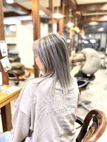 ヤソ(yaso)&nbsp;シャドールーツ　×  ホワイトシルバー