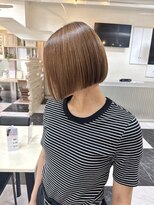 テテ(TETE)&nbsp;ボブ/切りっぱなしボブ/透明感カラー