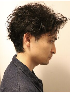 ヘアカロン 熊本本店(Hair CALON) メンズパーマフェザーパーマスパイラルパーマ熊本下通