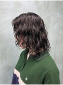 スパイラルパーマ　ウルフパーマ　レイヤーパーマ