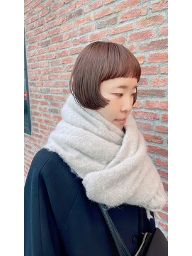 オーガニック アトリエ 大宮(organic+atelier) マッシュバング×ナチュラルボブ×ミニボブ