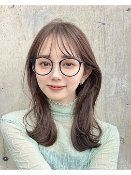 ガーデントウキョウ(GARDEN Tokyo) 縮毛矯正/ミディアムレイヤー/レイヤー/暗めカラー/髪質改善