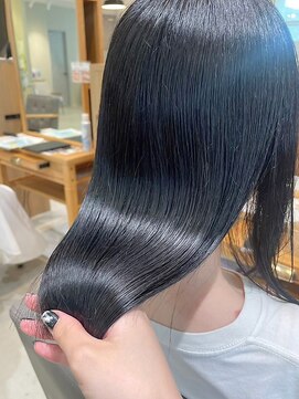 ウィタ(wita.) 髪質再生カラー/艶髪ロング/ダークグレージュ