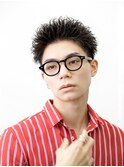 ベリーショート×スパイキーショート×アップバング