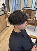 刈り上げマッシュ×波巻きパーマ 北千住T8