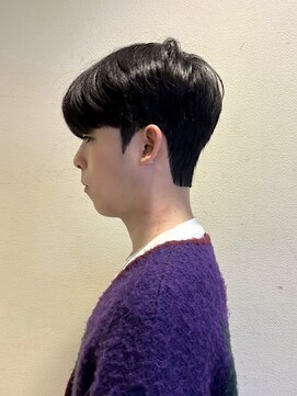 ロウ 札幌(ROW) 韓国ダウンパーマメンズカット/オニオンマッシュ