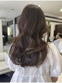__アッシュブラウン__赤み消しカラー__