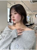 インナーカラーで垢抜け♪外ハネボブ