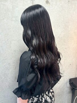 バブルス 所沢店(BUBBLES) 韓国風アッシュブラック