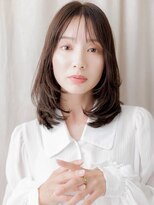 カバーヘア ブリス 大宮西口(COVER HAIR bliss) くびレイヤーダークアッシュエアストレートTd1大宮20代30代40代