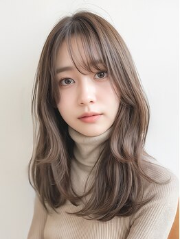 【江坂】《カット+カラー+トリートメント\7400》A BY WHOなら"コスパよく綺麗に"が叶う◎髪質改善もお任せ*