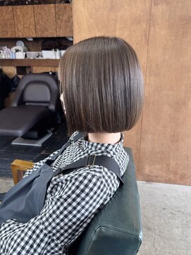 【山本智文】ムードベージュボブ