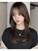 髪質改善×韓国風レイヤー