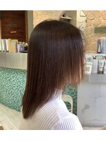 エム デ ヘアー オカダ&nbsp;ストレート