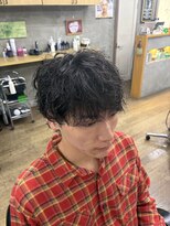 ファクトリーバーバーショップ(FACTORY barber shop)&nbsp;シャドウパーマ