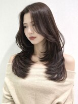 オーロ 塚口店(ORO)&nbsp;小顔くびれレイヤー×上品ブラウン