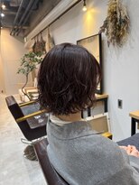 トットファム(tot.fam.)&nbsp;【t o t . f a m .】クシュっとボブパーマ◎20代30代40代
